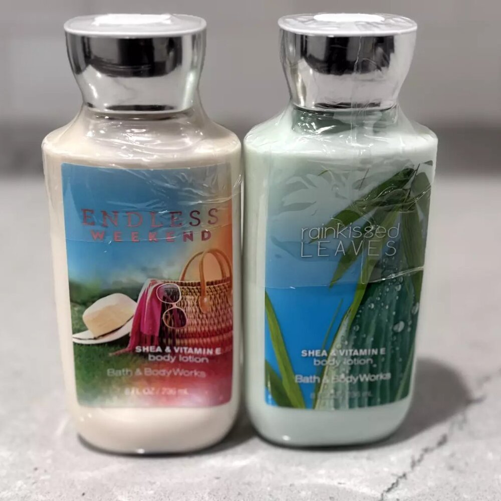 NEW: Bath & Body Works Lotion - Bundle of 2 - 8 FL OZ - Summer/Spring